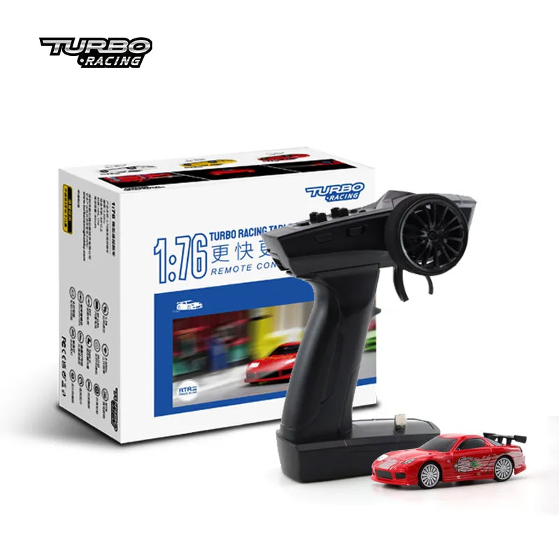 Turbo Racing 1:76 RC Sports Car C71 Limited Edition & Classic Edition with 3 Colors Mini Full Proportional RTR Kit Car Toys