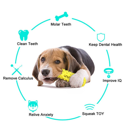 "Unbreakable Doggy Dental Delight: Chew Toy That'll Make Your Pup's Teeth Sparkle!"