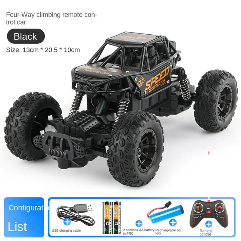 Mountain Climbing Monster 4WD Remote Control Car Toy