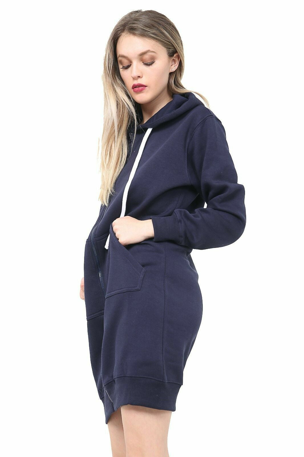 "Stylish Women's Zip-Up Hoodie Sweatshirt - Perfect for Any Casual Occasion!"