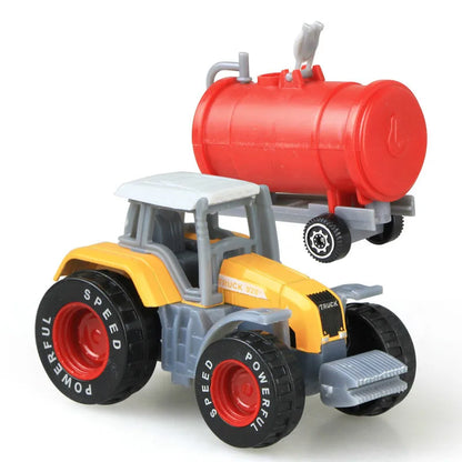 1PCS Car Model Tractor Toy Vehicles Farmer