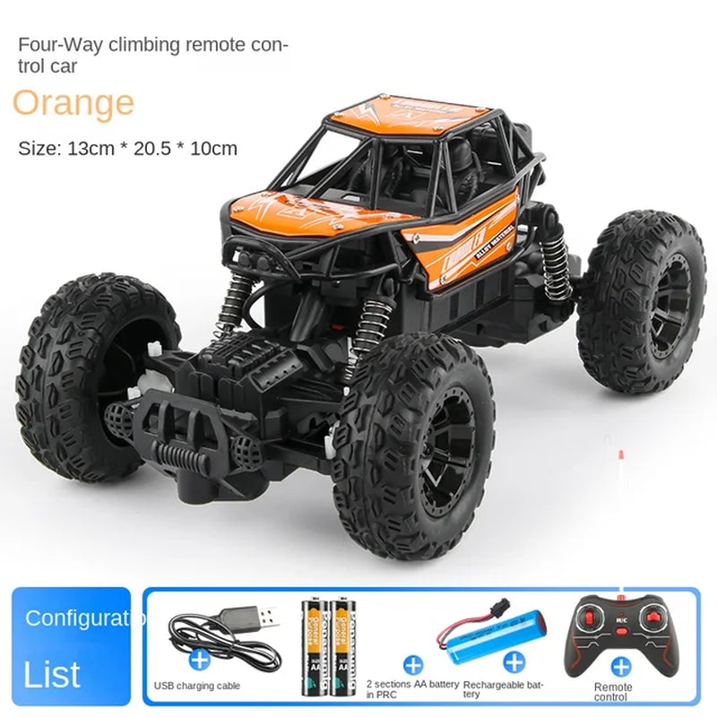 Mountain Climbing Monster 4WD Remote Control Car Toy