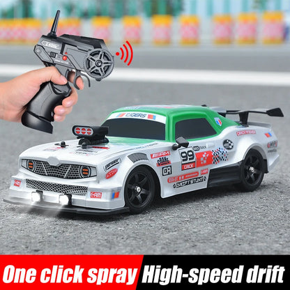 2.4G Drift Rc Cars 4WD RC Drift Car Toy Remote Control GTR Model AE86 Vehicle Car RC Racing Car Toys for Boys Children'S Gift