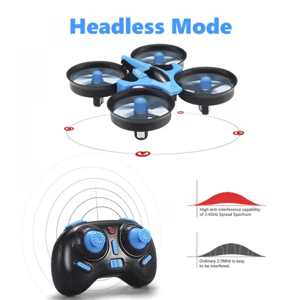 Jjrc H36 Mini Rc Drone 4Ch 6-Axis Headless Mode Helicopter 360 Degree Flip Remote Control Quadcopter Toys Mini Drone for Kids