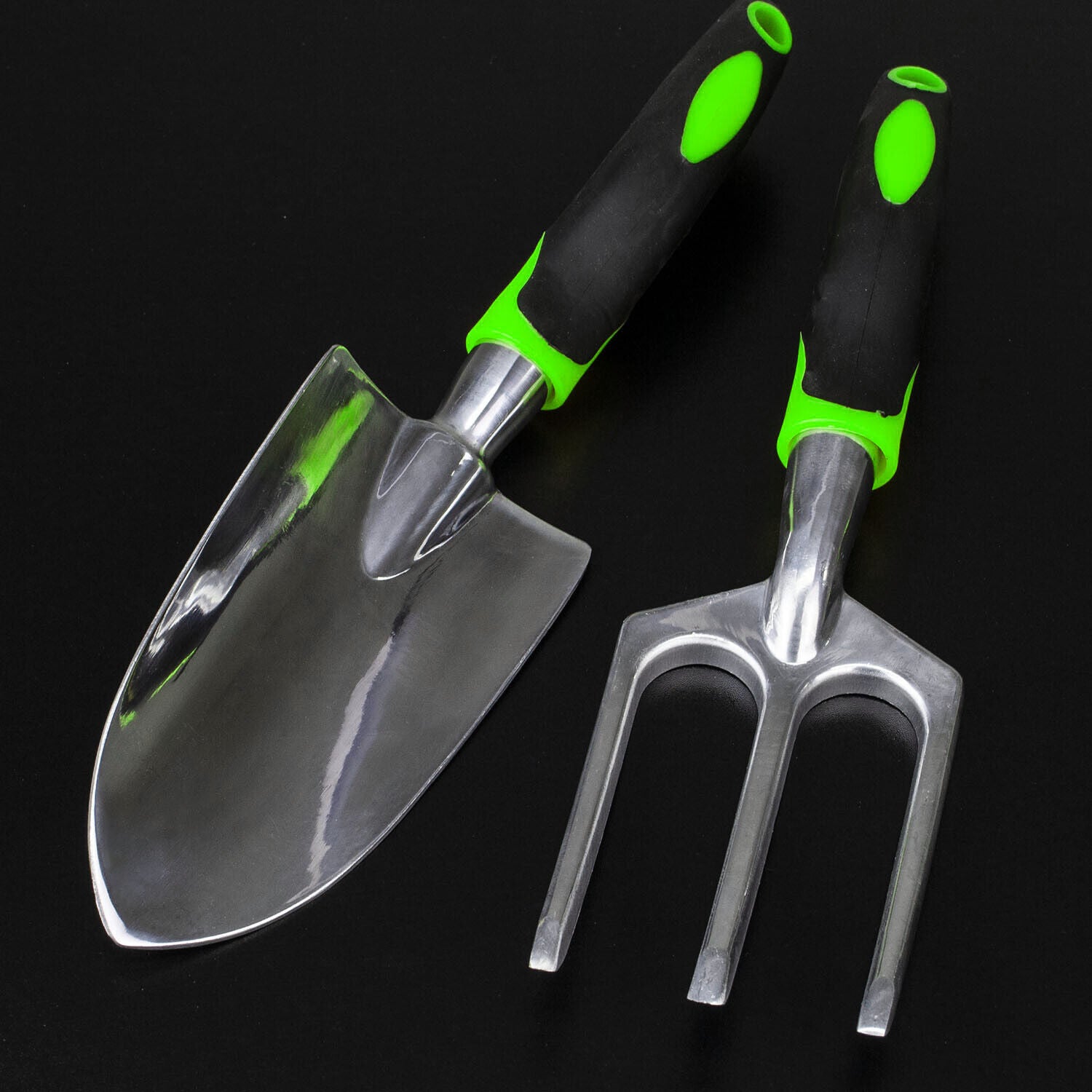 "Complete Garden Tool Set with Bag - Includes Trowel, Secateurs, Fork, and Knee Pad"