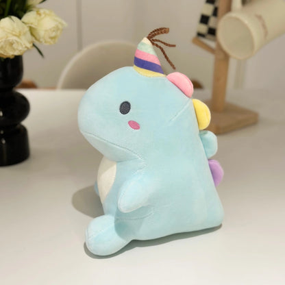 Blue Cute Dinosaur Plush Toy 