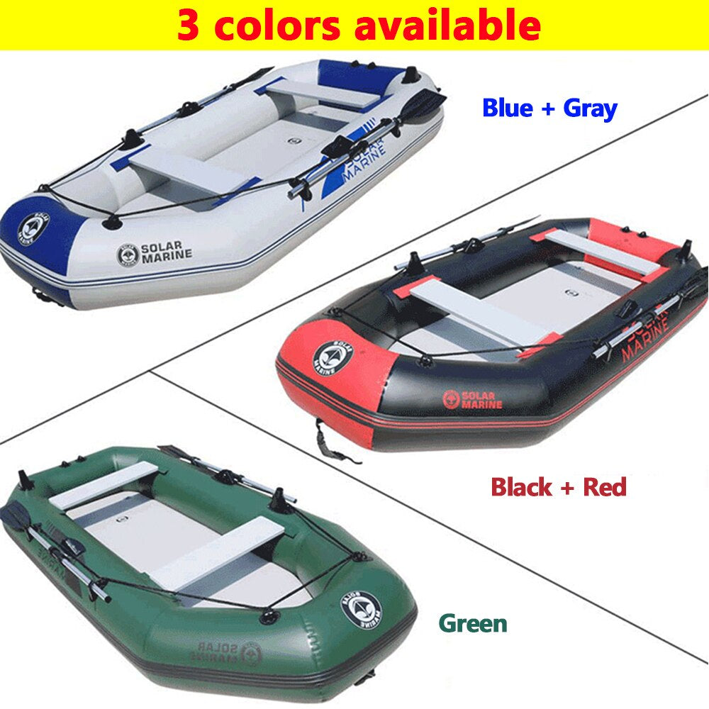 "3-Person Inflatable Fishing Kayak - Perfect for Outdoor Water Sports!"