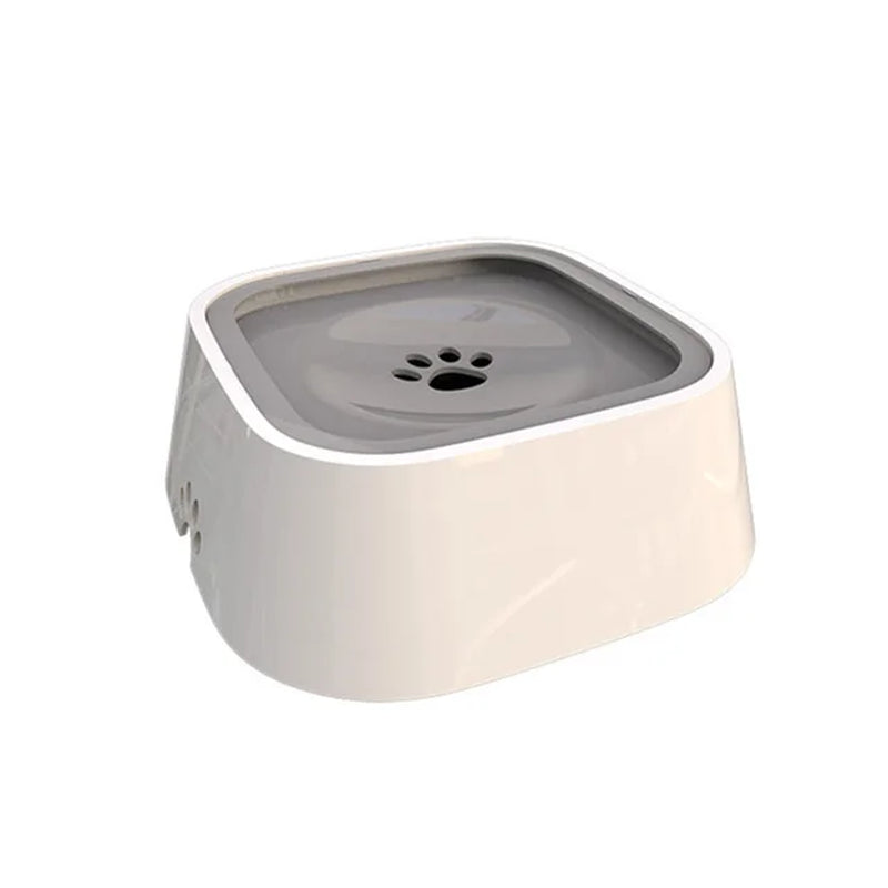 "Magical Floating Dog Bowl: Because Wet Mouths Are So Last Season! Cat-Proof, Slow-Flow, Anti-Overflow, and Holds Enough Water to Bathe a Poodle!"