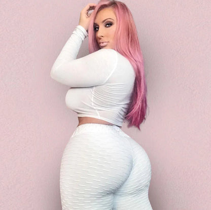 Booty Sculpting Anti-Cellulite Scrunch Leggings