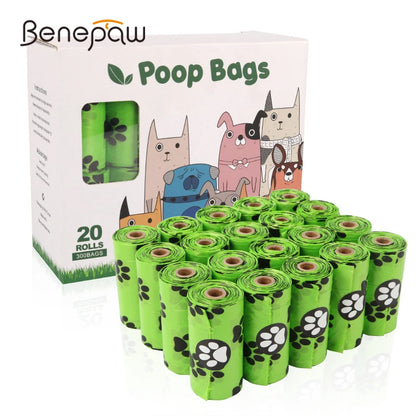 "Poopin' Pooch Pouches: 300 Eco-Friendly Bags for Your Stinky Sidekick!"