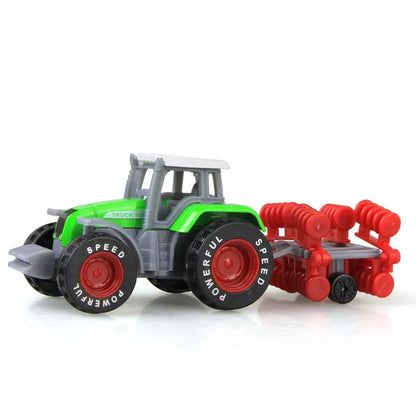 1PCS Car Model Tractor Toy Vehicles Farmer