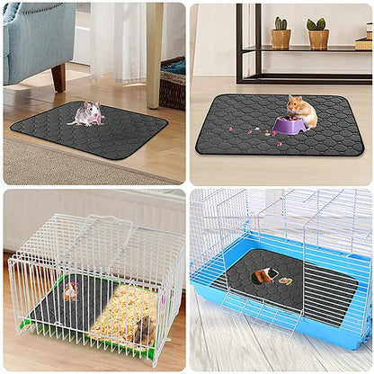 "Ultimate Pee Pad for Tiny Furry Friends: The Hamster Waterpark Edition!"