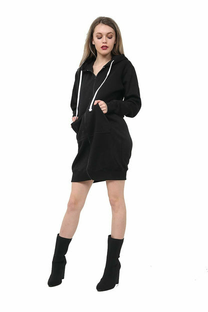 "Stylish Women's Zip-Up Hoodie Sweatshirt - Perfect for Any Casual Occasion!"