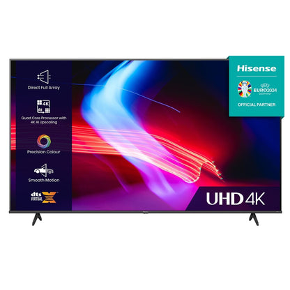 "Hisense 50" 4K Ultra HD LED Smart TV - Stunning Picture Quality"