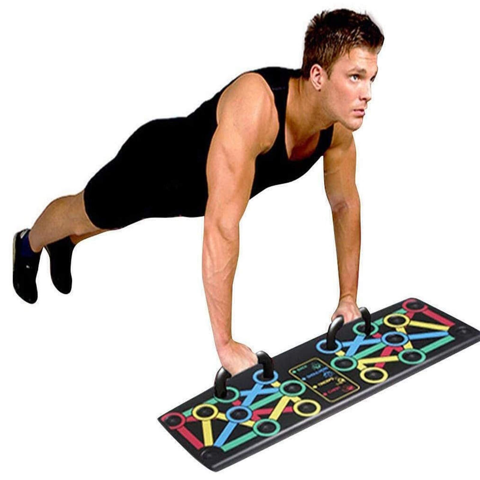 "Ultimate 14-in-1 Foldable Push Up Board for Total Body Fitness Workout"