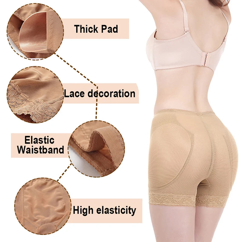 "Ultimate Booty-Boosting Shapewear: Seamless Tummy Control & Hip Enhancer Panties"