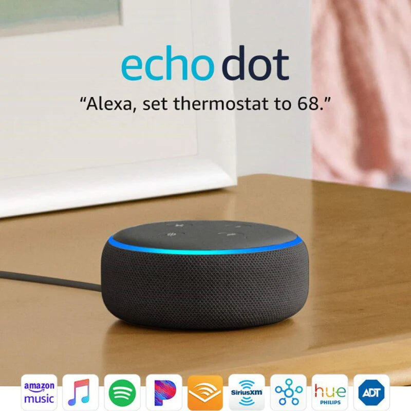 "Echo 3rd Gen AI Smart Speaker: Control Your Smart Home with Alexa!"