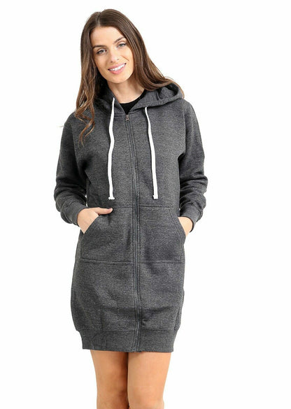 "Stylish Women's Zip-Up Hoodie Sweatshirt - Perfect for Any Casual Occasion!"