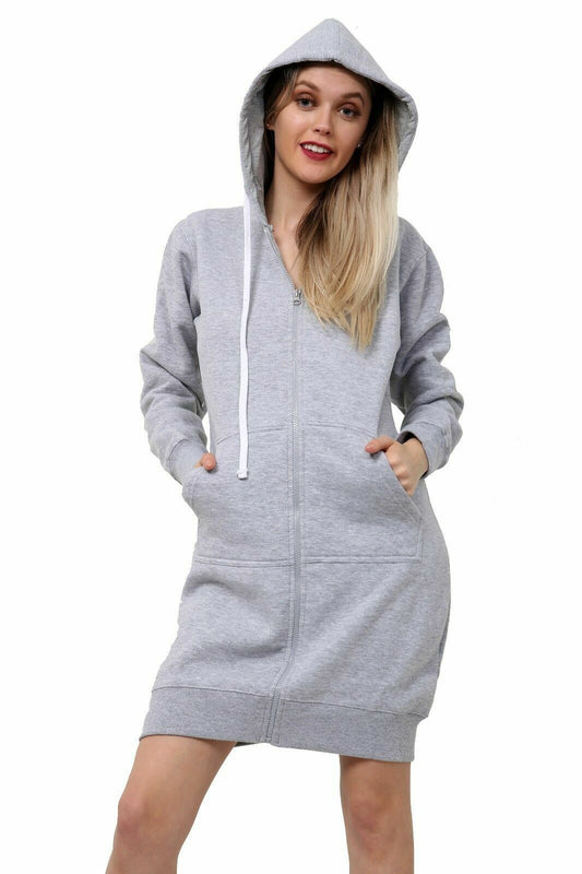 "Stylish Women's Zip-Up Hoodie Sweatshirt - Perfect for Any Casual Occasion!"