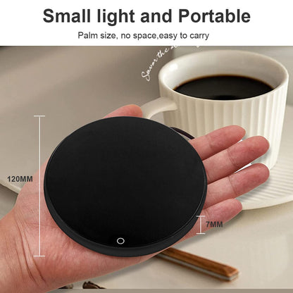 USB Coffee Cup Warmer - Electric Heating Pad for Home & Office