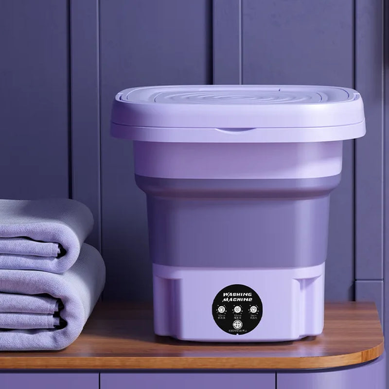 "Compact 8L Portable Washing Machine: Perfect for Home Laundry Needs!"