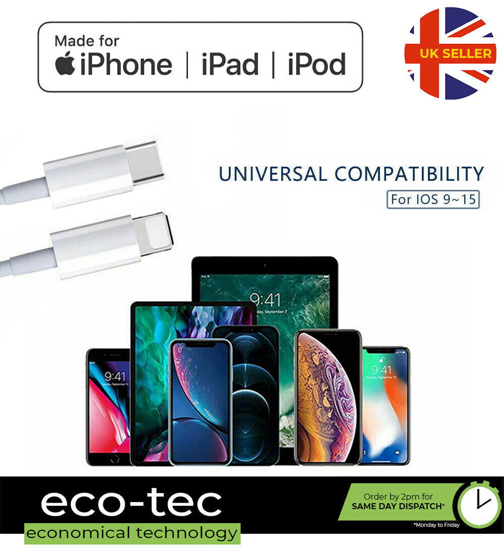 "Fast Charging USB-C Cable for iPhone - Compatible with iPhone 14/13/12/11/XS/XR/X/SE/8/7/6/Mini/Pro/Max"