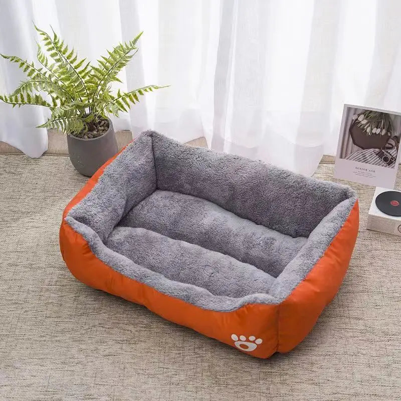 "Ultimate Cozy Kingdom: Gigantic Fluffy Bed for Spoiled Cats and Dogs - Guaranteed to Make Your Pet Feel Like Royalty!"