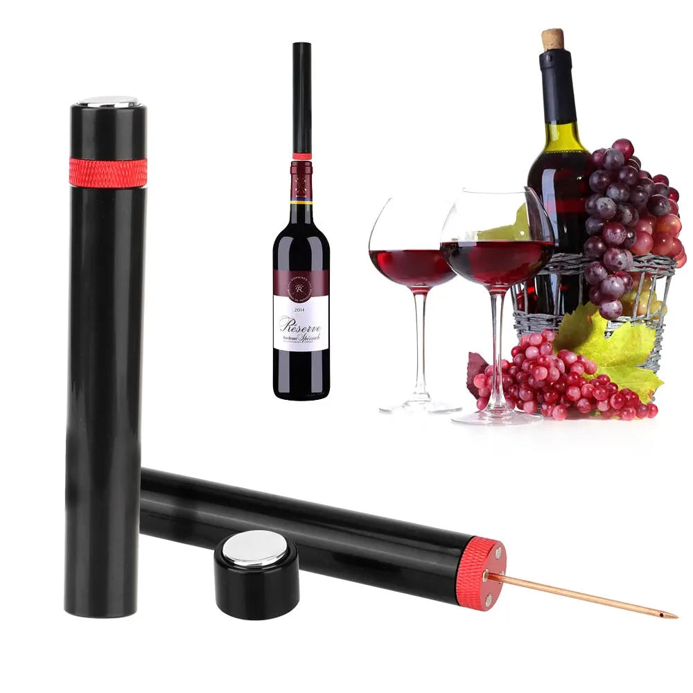 Wine Bottle Opener Wine Corkscrew Pin Jar Cork Remover Air Pressure Pump Bar Tools