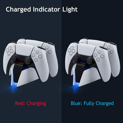 "PS5 Dualsense Controller Charging Station by Mcbazel - Dual USB Charger"