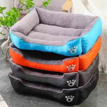 "Ultimate Cozy Kingdom: Gigantic Fluffy Bed for Spoiled Cats and Dogs - Guaranteed to Make Your Pet Feel Like Royalty!"