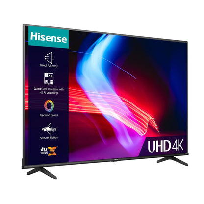 "Hisense 50" 4K Ultra HD LED Smart TV - Stunning Picture Quality"