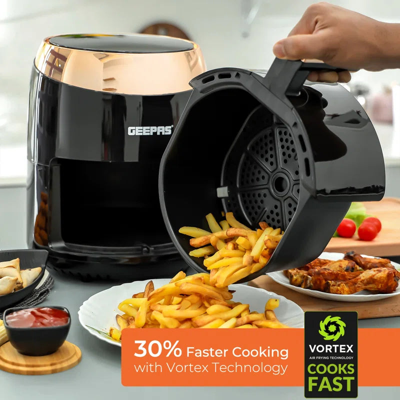 "10-in-1 Vortex Digital Air Fryer with Touchscreen - 3.5L Capacity"