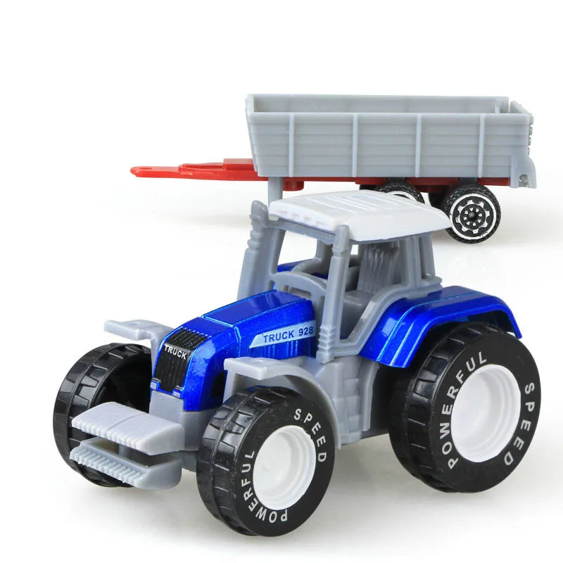 1PCS Car Model Tractor Toy Vehicles Farmer