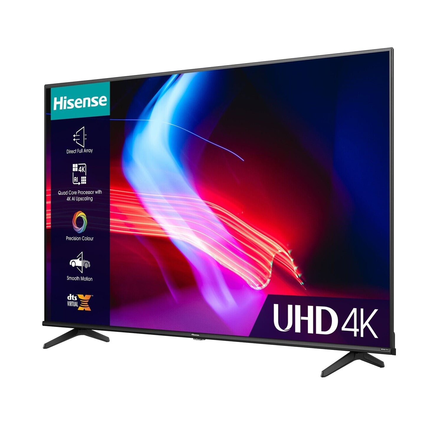 "Hisense 50" 4K Ultra HD LED Smart TV - Stunning Picture Quality"