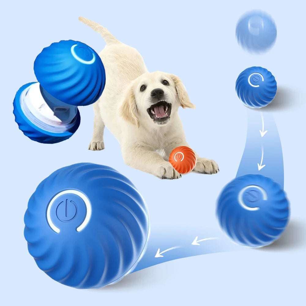 "Robo-Ball: The Ultimate Toy for Pets Who Prefer High-Tech Entertainment Over Chasing Their Own Tails!"