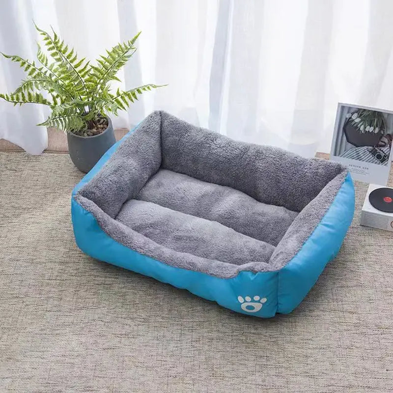 "Ultimate Cozy Kingdom: Gigantic Fluffy Bed for Spoiled Cats and Dogs - Guaranteed to Make Your Pet Feel Like Royalty!"