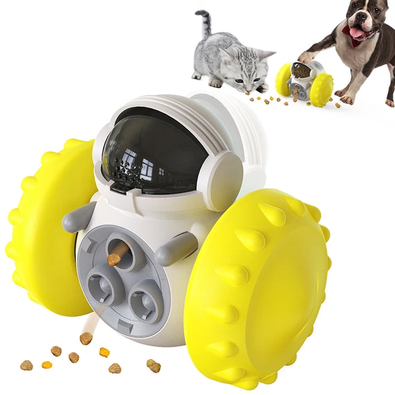 Leaky Treat Tumbler: The Ultimate Brain Teaser for Hungry Pups!