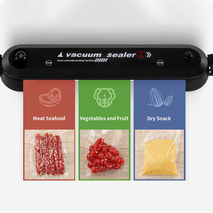 "Automatic Vacuum Food Sealer with 60 Bags Included"