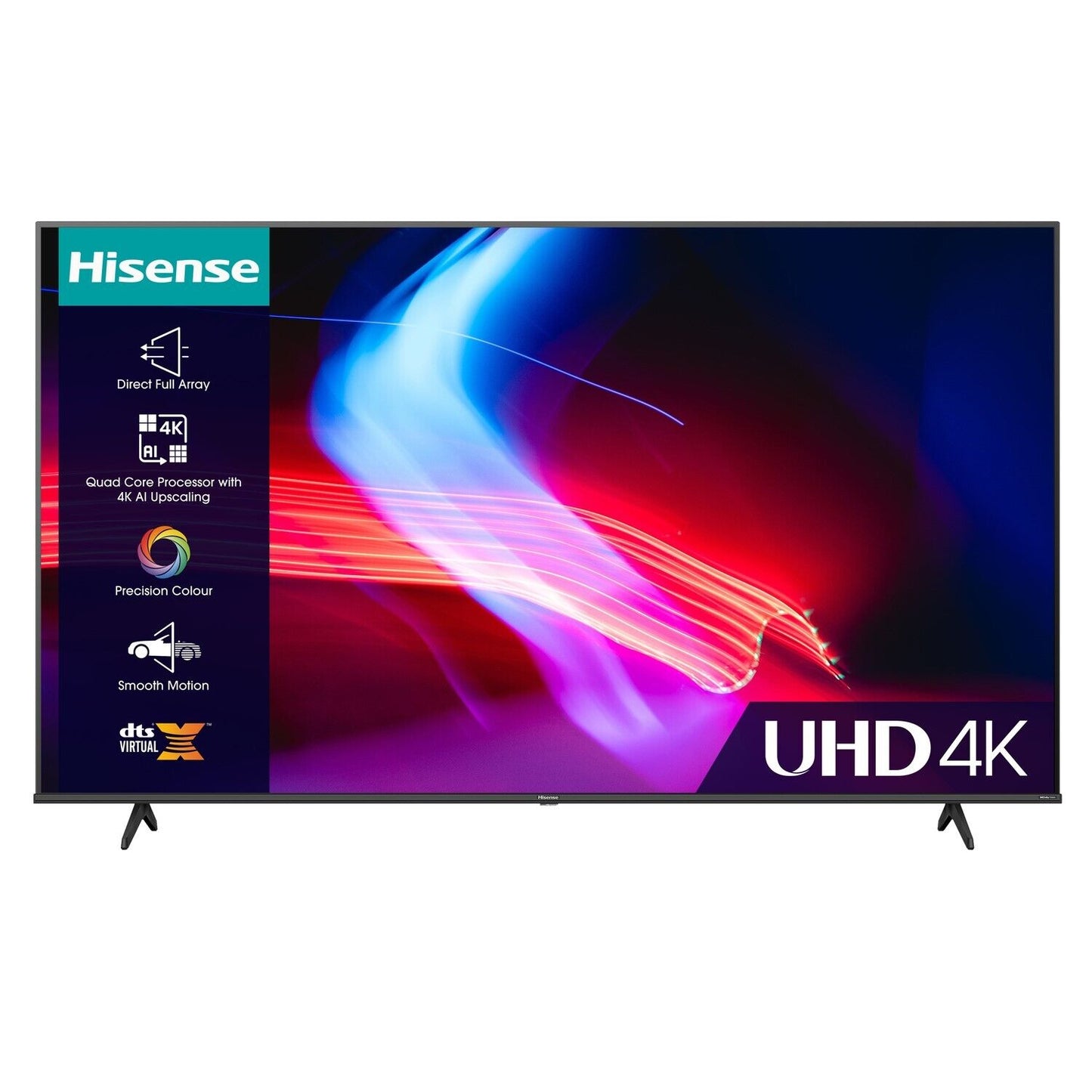 "Hisense 50" 4K Ultra HD LED Smart TV - Stunning Picture Quality"