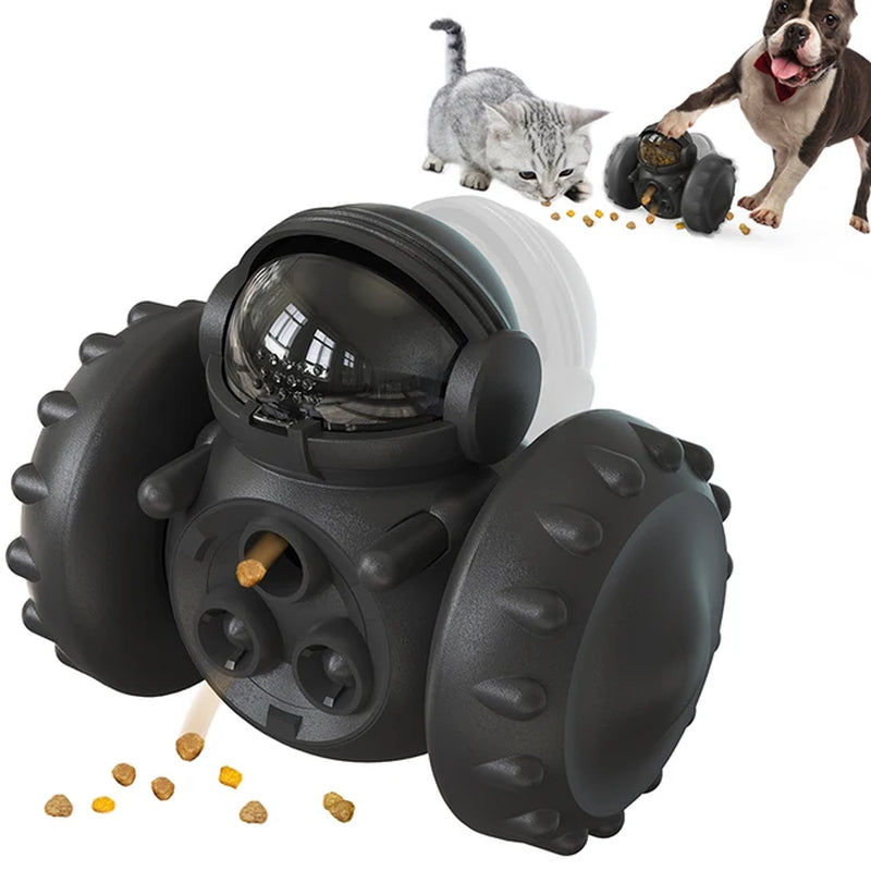 Leaky Treat Tumbler: The Ultimate Brain Teaser for Hungry Pups!