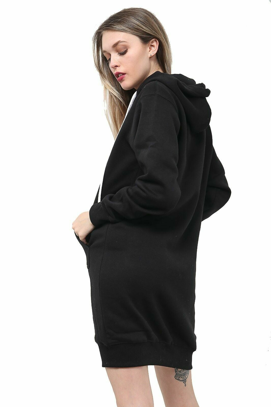 "Stylish Women's Zip-Up Hoodie Sweatshirt - Perfect for Any Casual Occasion!"