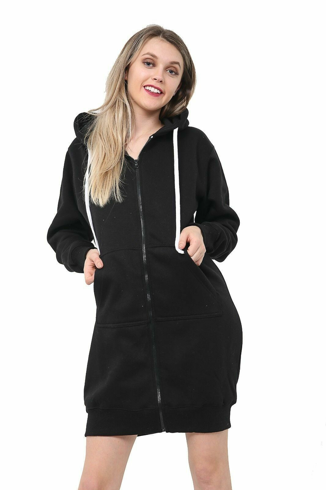 "Stylish Women's Zip-Up Hoodie Sweatshirt - Perfect for Any Casual Occasion!"