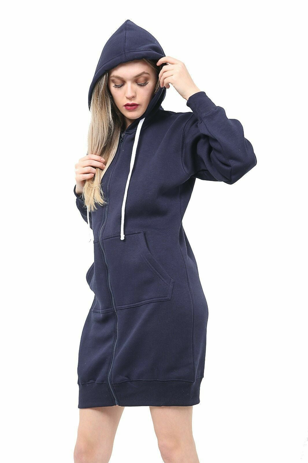 "Stylish Women's Zip-Up Hoodie Sweatshirt - Perfect for Any Casual Occasion!"