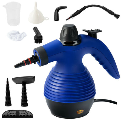 "Ultimate Steam Cleaning Kit: 9 Accessories Included!"