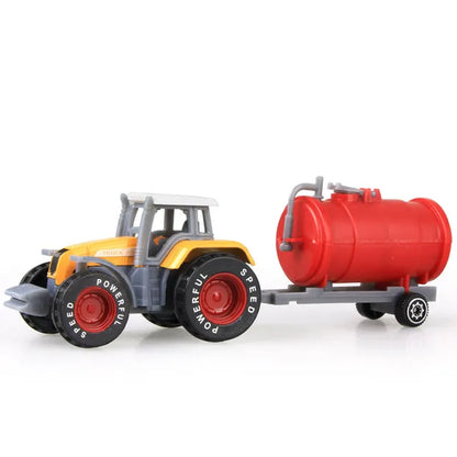 1PCS Car Model Tractor Toy Vehicles Farmer