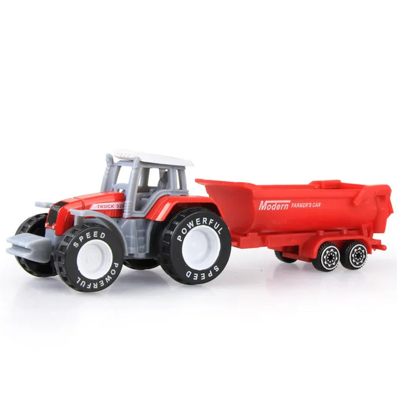 1PCS Car Model Tractor Toy Vehicles Farmer