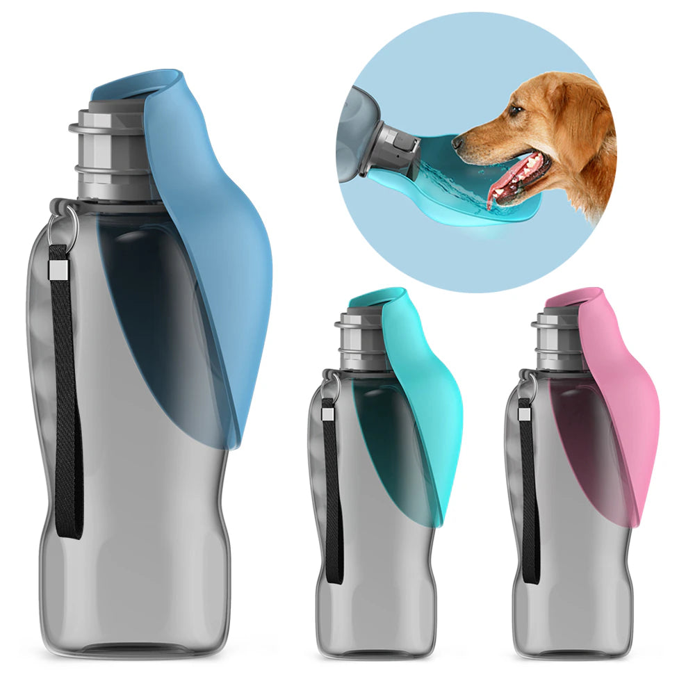 "Water Bottle for Dogs Who Refuse to Drink from Puddles: Because Hydration is Ruff!"