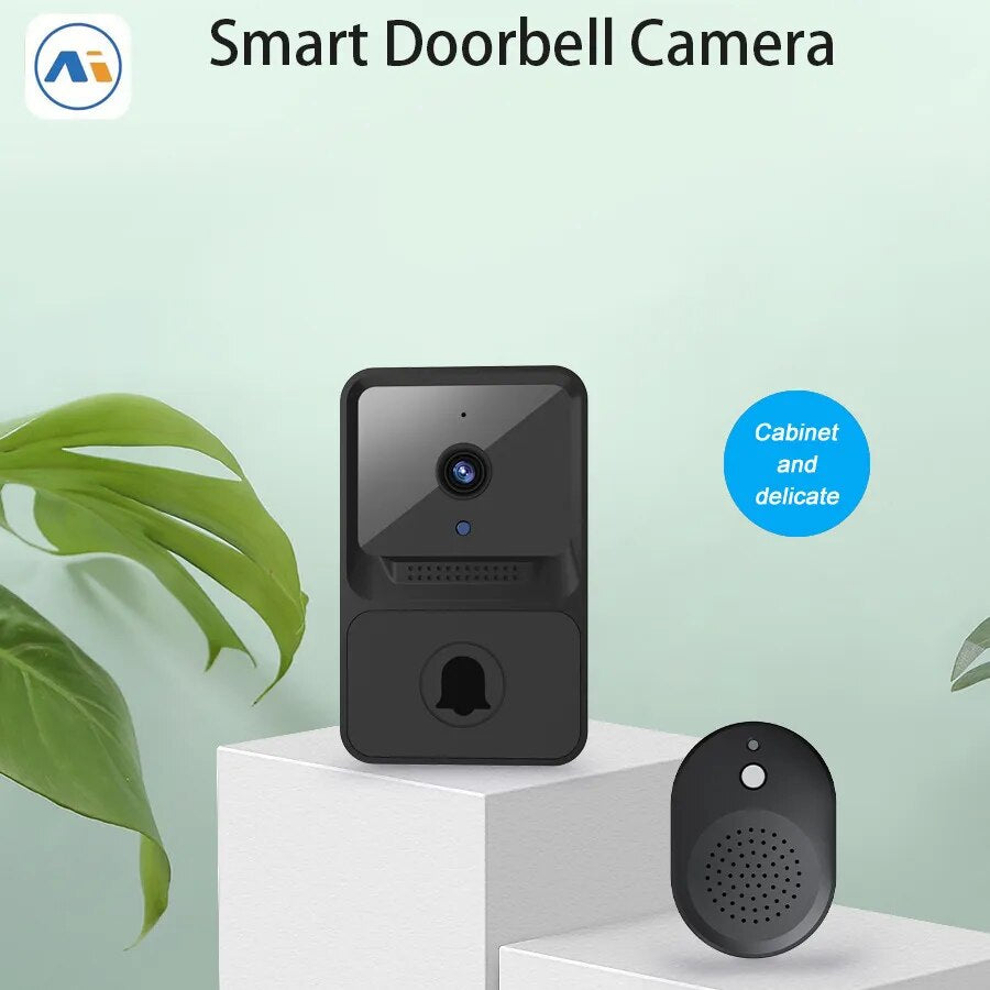 Wireless Doorbell Wifi Outdoor HD Camera Security Door Bell Night Vision Video Intercom Voice Change for Home Monitor Door Phone