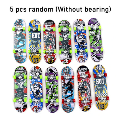 Puzzle Toy Professional Finger Skateboard Hobbies Novelty anti Stress Sensory Fingerboard Toys Mini Funny Gift for Kids Boy