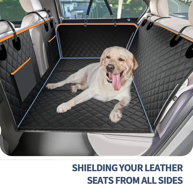 "2023 Ultimate Doggy Limousine: The Big Woof Backseat Hammock for Posh Pups on the Go!"